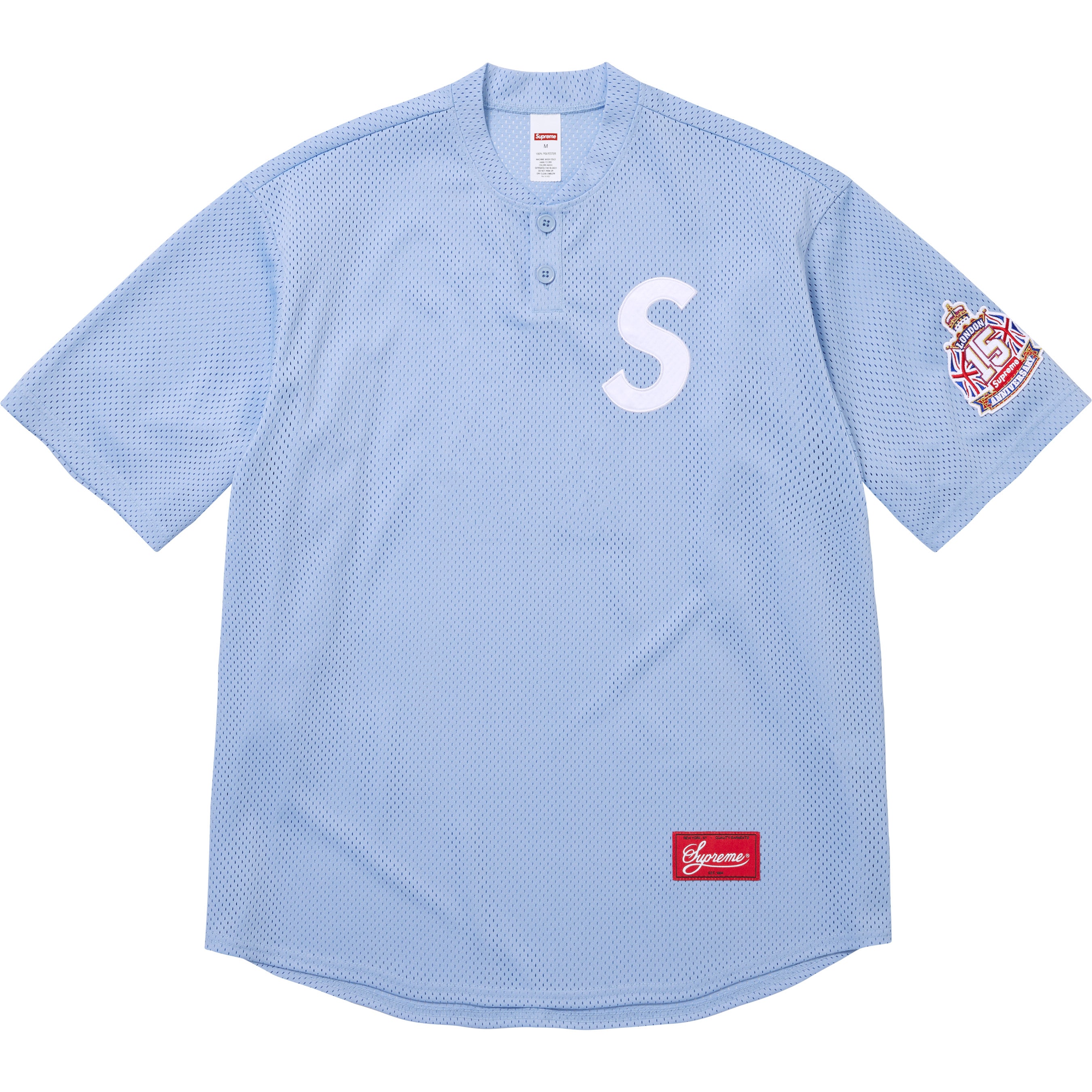 Shop S Logo Baseball Henley view 10